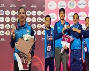 Asian Wrestling Championships: Nisha wins silver, Priya gets bronze