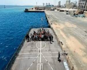 First batch of 278 Indians stranded in Sudan leaves for Jeddah on INS Sumedha