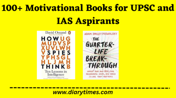 100+ Motivational Books for UPSC and IAS Aspirants