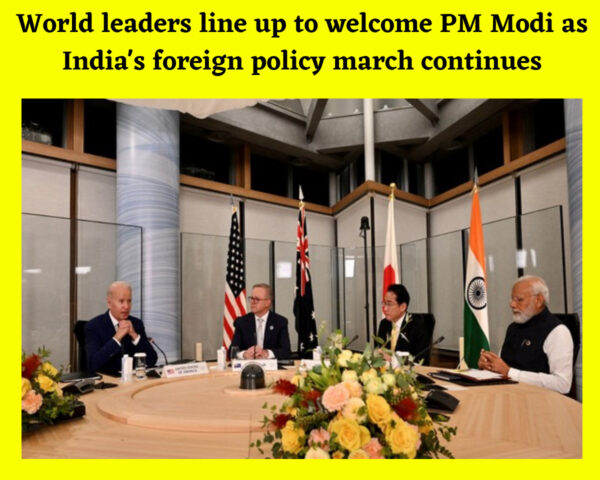 World leaders line up to welcome PM Modi as India's foreign policy march continues