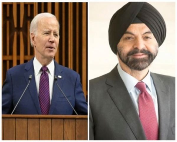 US President Biden congratulates Ajay Banga on being elected President of the World Bank