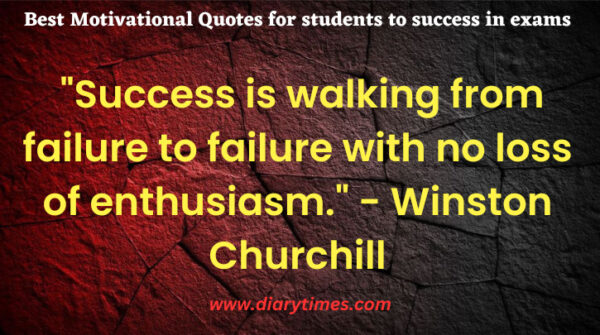 200 Best Motivational Quotes for students to success in exams