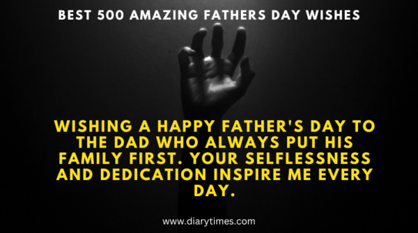 Best 500 Amazing Fathers Day Wishes