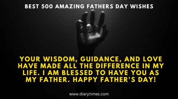 Best 500 Amazing Fathers Day Wishes