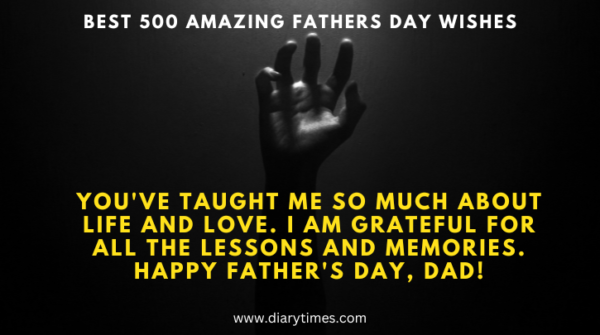 Best 500 Amazing Fathers Day Wishes