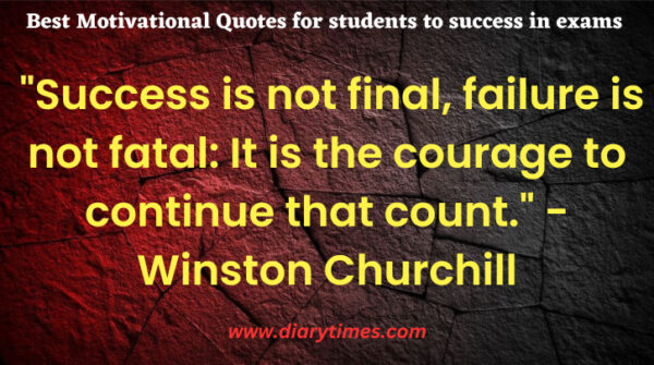 200 Best Motivational Quotes for students to success in exams