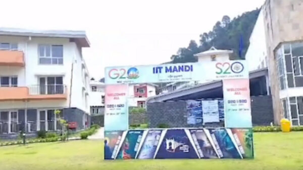 The fourth phase of the ongoing G-20 meeting was organized at IIT Mandi with the theme of Technology of Defence.
