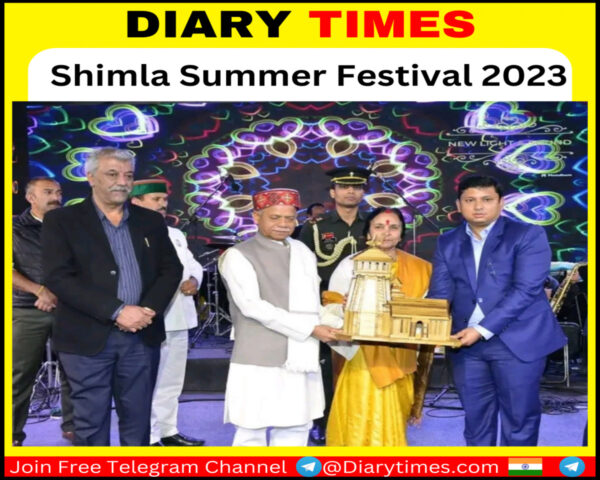 Shimla Summer Festival 2023 - Shimla Summer Festival inaugurated by Governor Shiv Pratap Shukla