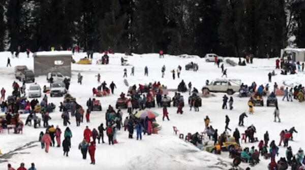 Huge increase in the number of tourists this year in Kullu-Manali