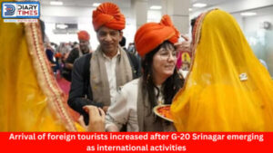 Arrival of foreign tourists increased after G-20 Srinagar emerging as international activities