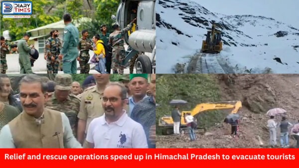 Relief and rescue operations speed up in Himachal Pradesh to evacuate tourists