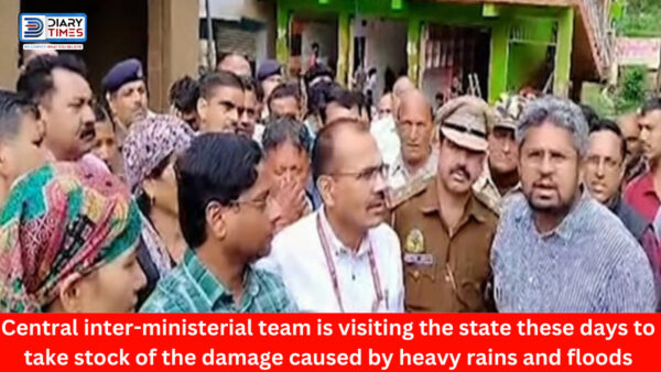 Himachal News : Central inter-ministerial team is visiting the state these days to take stock of the damage caused by heavy rains and floods