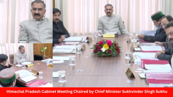 Himachal Pradesh Cabinet Meeting Chaired by Chief Minister Sukhvinder Singh Sukhu