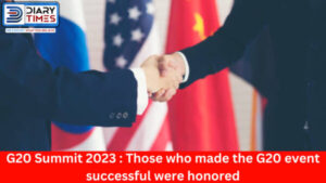 G20 Summit 2023 : Those who made the G20 event successful were honored