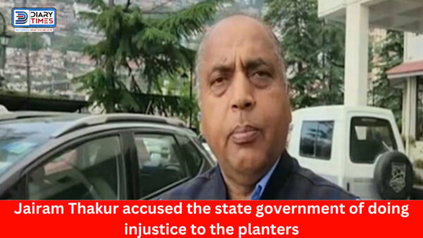 Shimla : Jairam Thakur accused the state government of doing injustice to the planters
