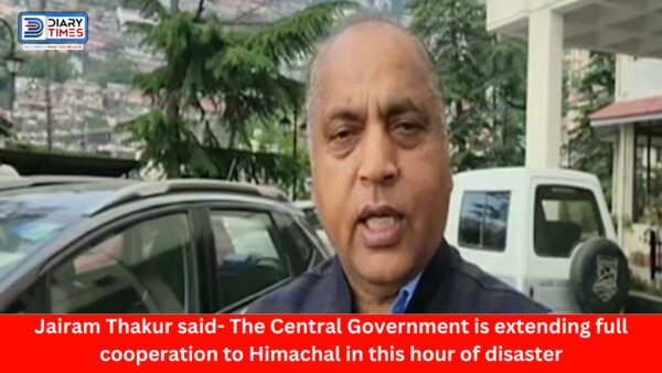 Shimla News : Jairam Thakur said- The Central Government is extending full cooperation to Himachal in this hour of disaster