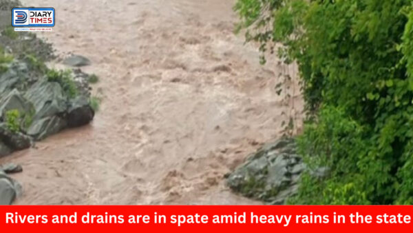 Shimla News : Rivers and drains are in spate amid heavy rains in the state