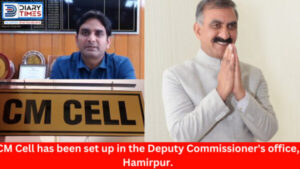 CM Cell has been set up in the Deputy Commissioner's office, Hamirpur.