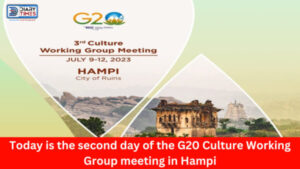 Today is the second day of the G20 Culture Working Group meeting in Hampi