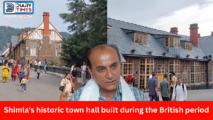 Shimla's historic town hall built during the British period