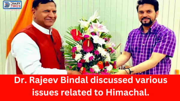 Dr. Rajeev Bindal discussed various issues related to Himachal Pradesh