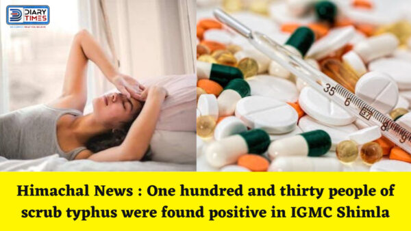 Himachal News : One hundred and thirty people of scrub typhus were found positive in IGMC Shimla