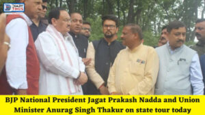 Himachal News : BJP National President Jagat Prakash Nadda and Union Minister Anurag Singh Thakur on state tour today