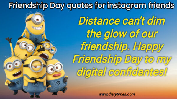 Best 250 Friendship Day quotes for instagram friends