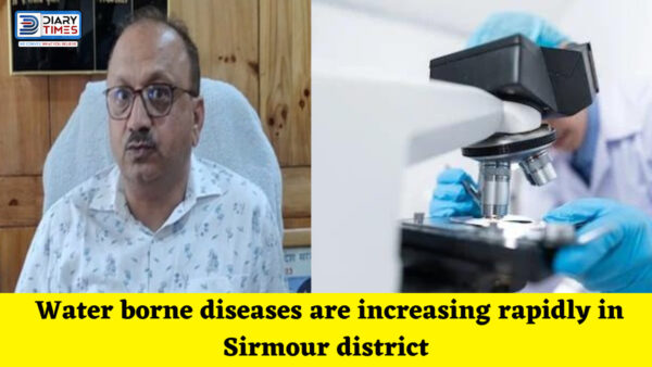 Sirmour News : Water borne diseases are increasing rapidly in Sirmour district