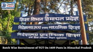 Himachal News : Batch Wise Recruitment of TGT On 1409 Posts in Himachal Pradesh, Himachal Directorate of Elementary Education Has Started The Recruitment Process