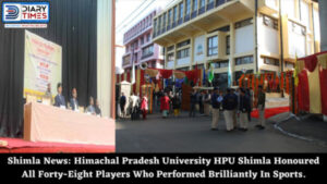 Shimla News: Himachal Pradesh University HPU Shimla Honoured All Forty-Eight Players Who Performed Brilliantly In Sports.