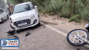 Una Accident: One Killed As Car Crashes Into Bike In Una Himachal Pradesh
