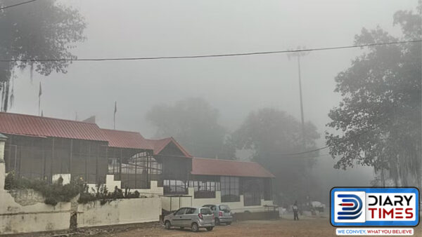 Due To Dense Fog In Bilaspur City In The Morning, Drivers Are Facing The Most Problems. - Photo: Diary Times