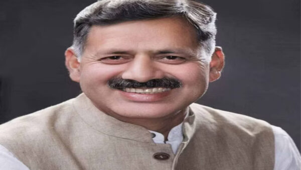 Rajesh Dharmani, Congress MLA from Ghumarwin assembly of Bilaspur district of Himachal Pradesh - Photo: Diary Times