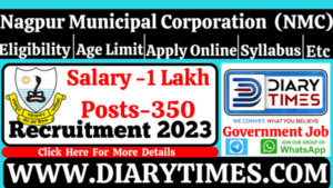 Recruitment For 350 Posts In Nagpur Municipal Corporation