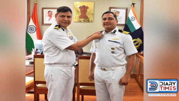 Ashish Sharma promoted to the post of DIG in Coast Guard - Photo: Diary Times