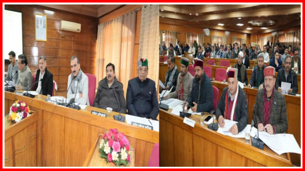 CM Sukhu presided over the MLA priority meeting. - Photo: Diary Times