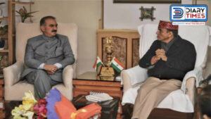 CM Sukhvinder Singh Sukhu met Union Health Minister Dr. Mansukh Mandaviya. - Photo: Diary Times