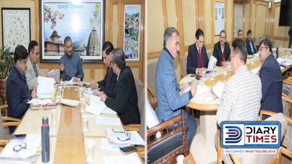 CM Sukhvinder Singh Sukhu presided over the Monday meeting. - Photo: Diary Times