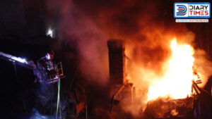 Fire broke out in PENT Colony - Photo Diary Times