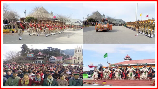 Republic Day 2024 Shimla. - Photo: Diary Times