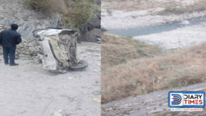 Road accident in Kullu. - Photo: Diary Times