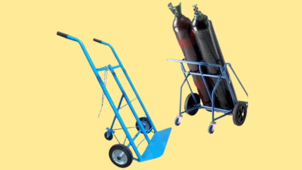 Automatic Oxygen Cylinder Trolley – Photo: Diary Times