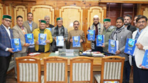 Chief Minister Sukhvinder Singh Sukhu Unveiled The New Edition of 'Himachal Pradesh Land Code'