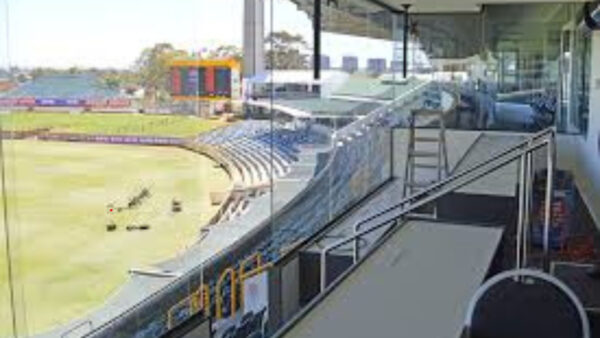 Corporate Box Dharamshala Cricket Stadium. - Photo: Diary Times