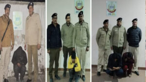 Four arrested with charas and 37 sticks in Kullu - Photo: Diary Times