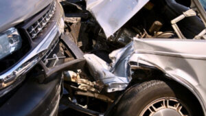 Four people injured in collision between two vehicles near Bhaur - Photo: Diary Times