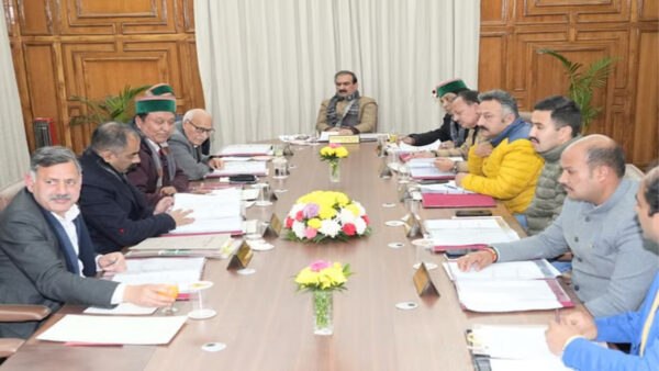 Himachal Cabinet meeting - Photo: IPR Department