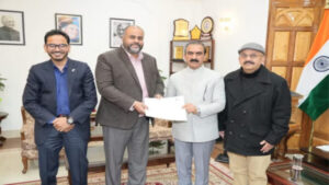 Joint delegation of British High Commission and HPCA met CM Sukhu - Photo: Diary Times