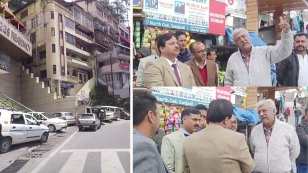 Local MLA inspected circular road with officials - Photo: Diary Times